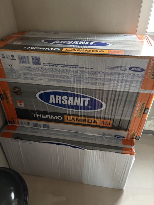 Styropianu 20 cm Grafit Arsanit Thermo Lambda 0,33- (10 paczkek)