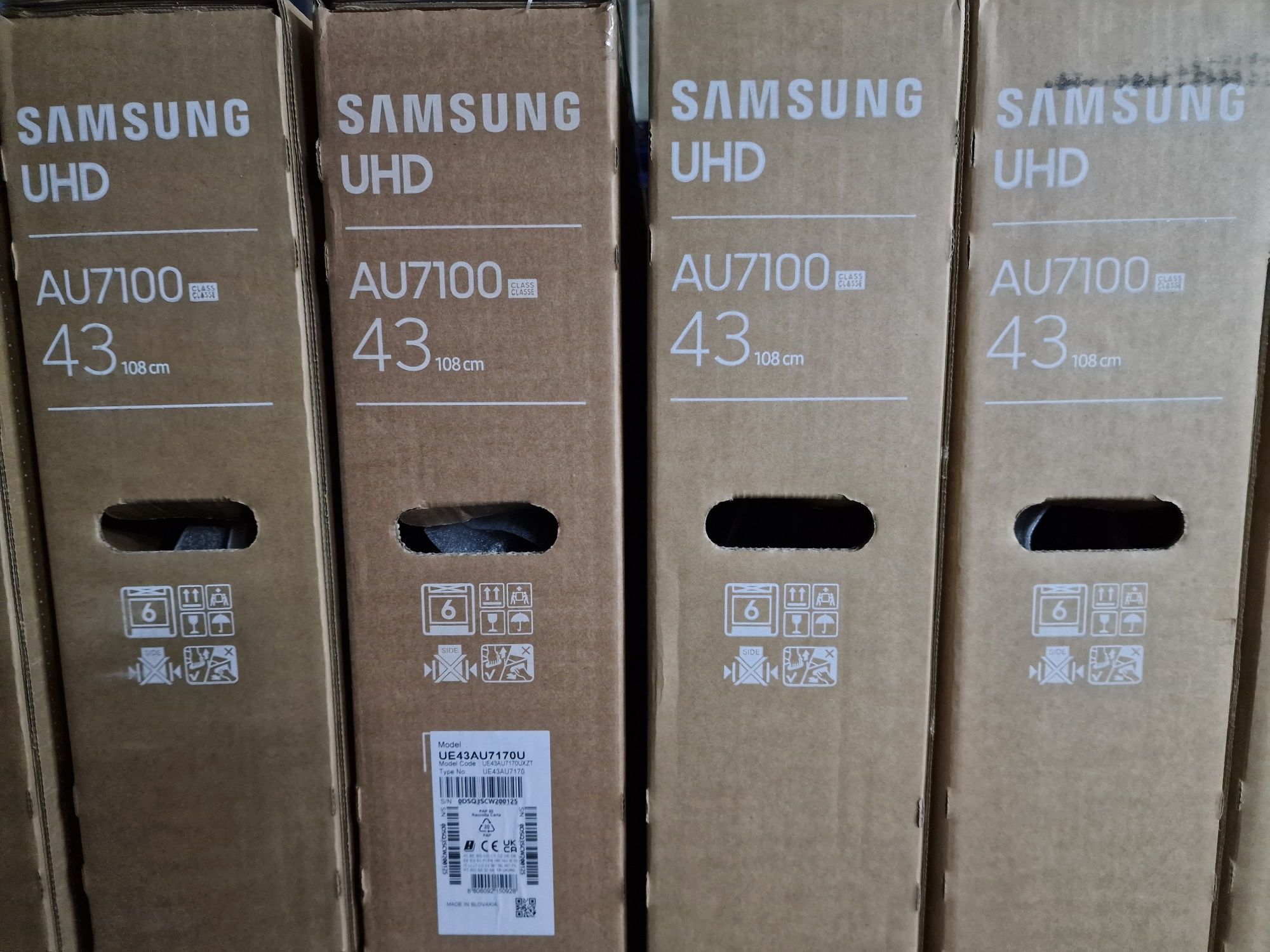 Smart tv Смарт 4K UHD Телевізор Samsung 43" 108см UE43AU7100UX 2021