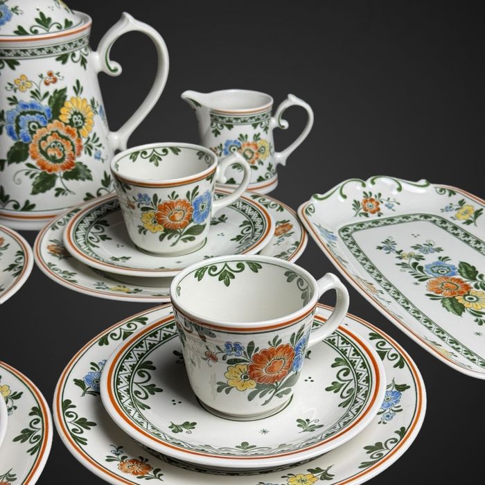 Serwis Villeroy & Boch Alt Amsterdam kolorowe kwiaty B5/011103
