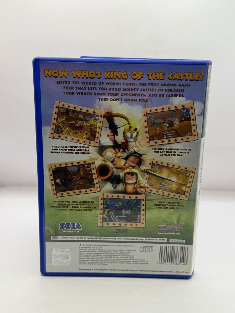 Worms Forts Under Siege 3xA Ps2 nr 9266