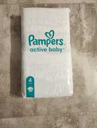 Pampers Active Baby. Rozmiar 4. 5 paczek