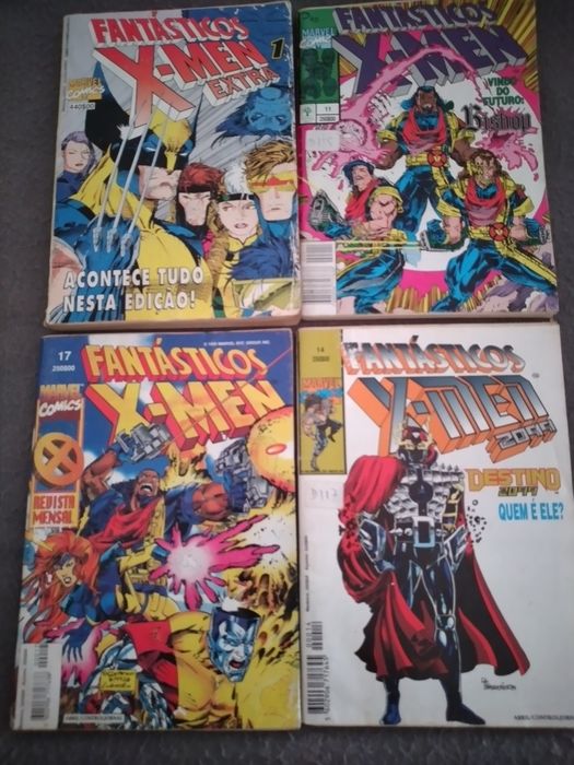 10 Livros de Bd, Fantástico X-Men, Marvel Comics