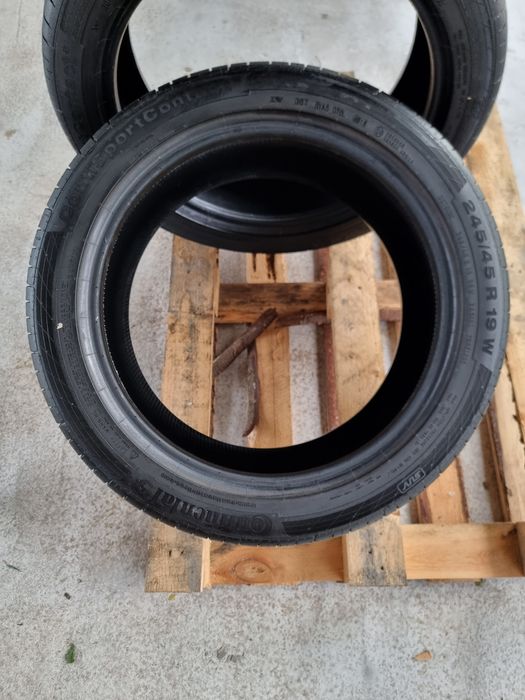 2x Opony letnie 245 45 r19 Continental ContiSportContact 5