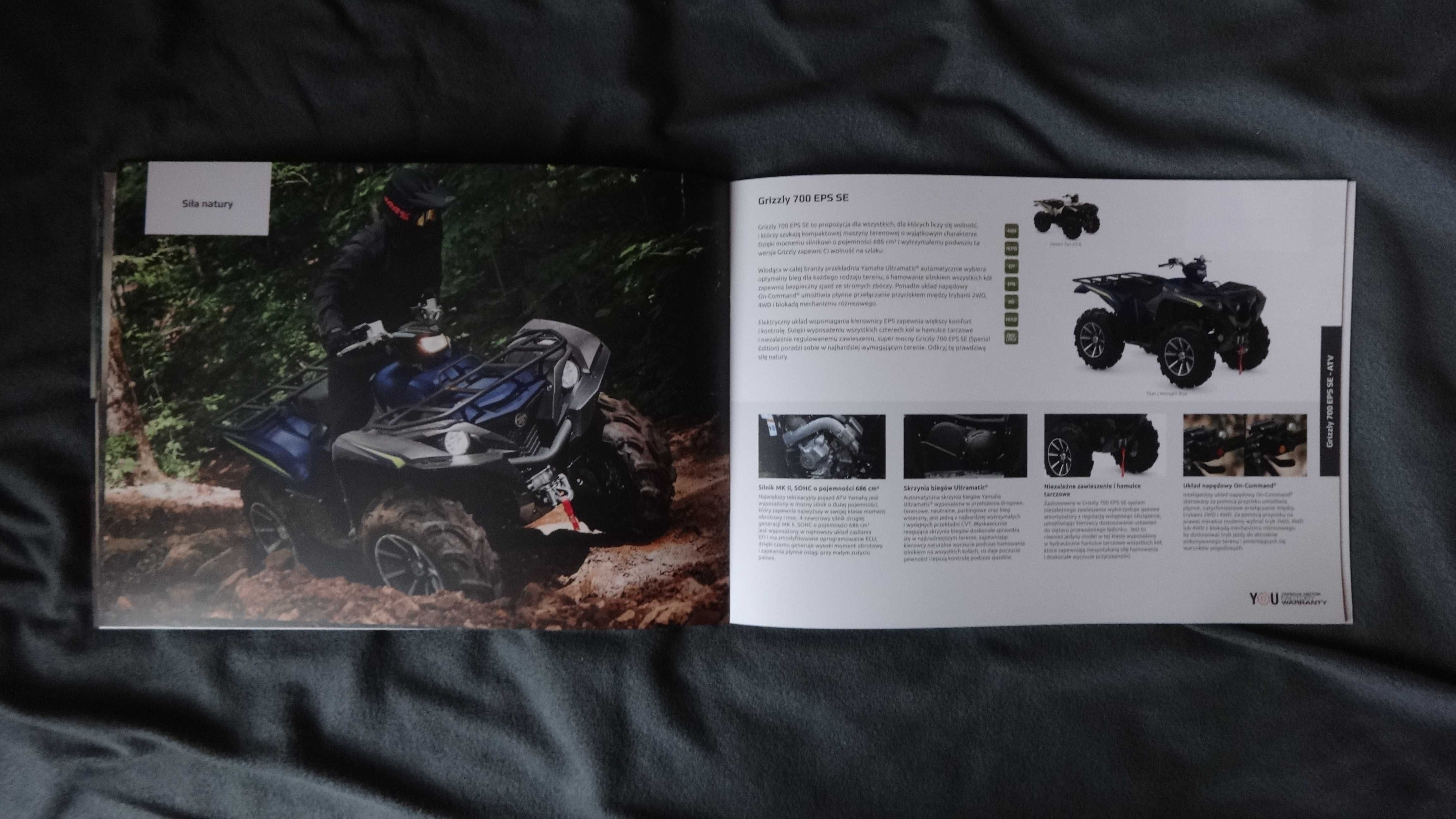 Prospekt Yamaha ATV PL