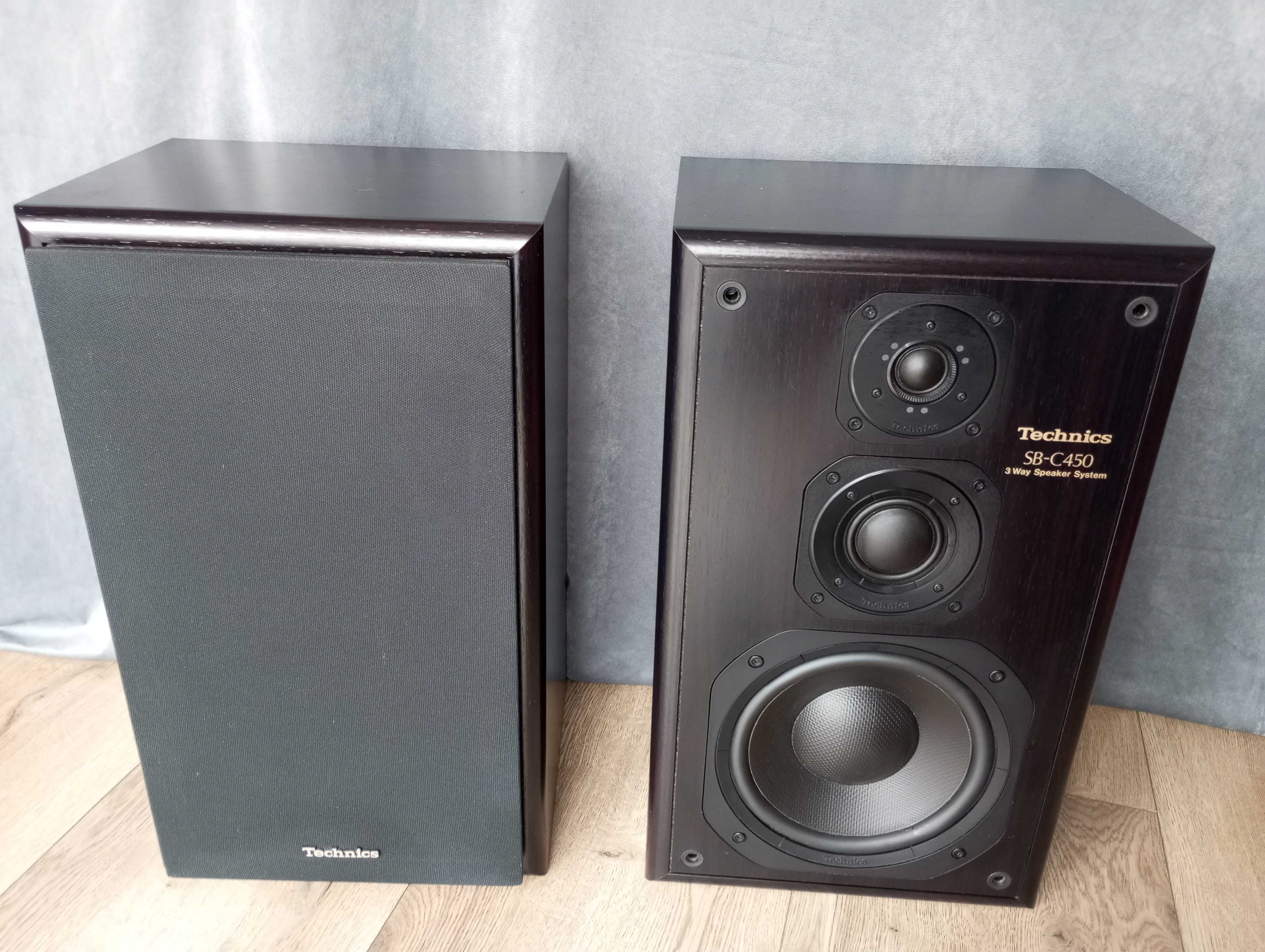 Zestaw OKAZJA Amplituner-wzmacniacz kolumny głośniki adapter Technics