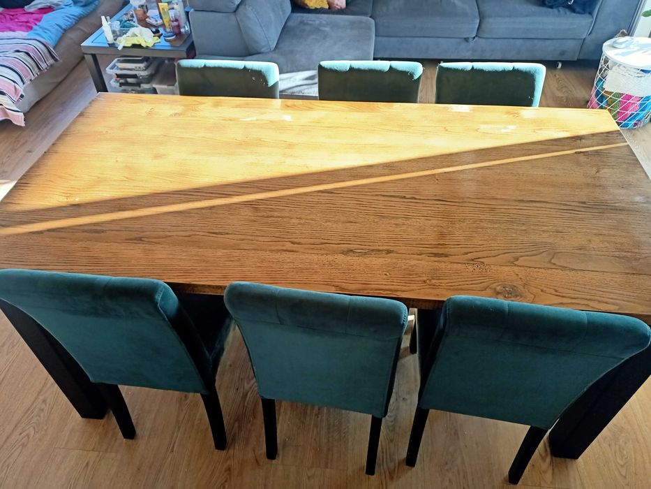 Stół kuchenny dębowy