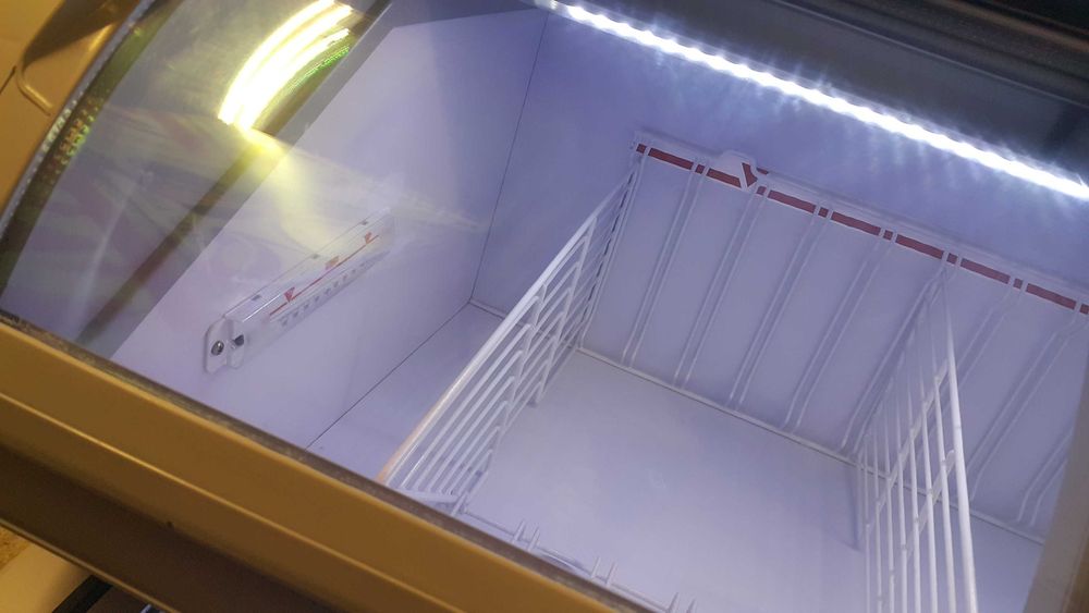 Zamrażarka do lodów sklep gastro VISIMAX III LED lody mroźnia ryb aht