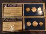 Numismática: 3x Moedas Prata XVII Exposição Europeia de Arte...1983
