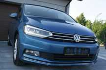 Volkswagen Touran HIGHLINE 7OS Dyn.LED Grz.Kier Navi Kamera Asystenci Akt.Temp SerwisASO