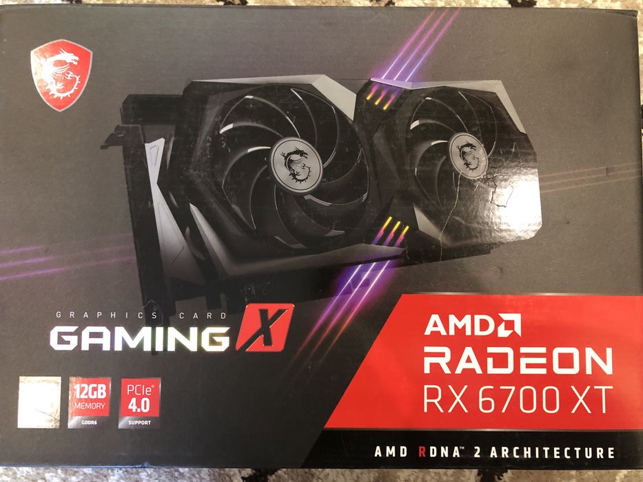 Відеокарта MSI AMD RX 6700 XT