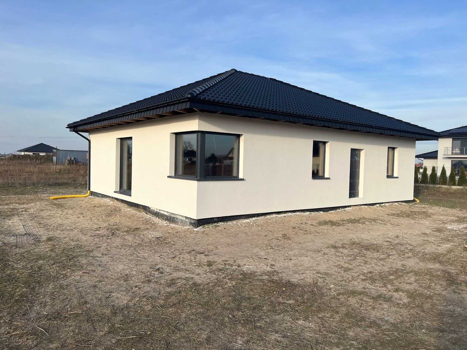 Słońsko Dom 110m2 surowy zamknięty + ocieplenie. Działka 802m TANIO