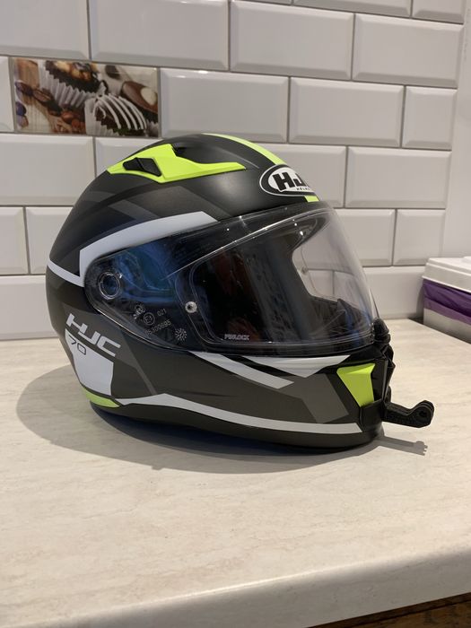 Kask HJC black/fluo-green