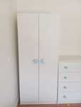 Roupeiro e comoda  branco