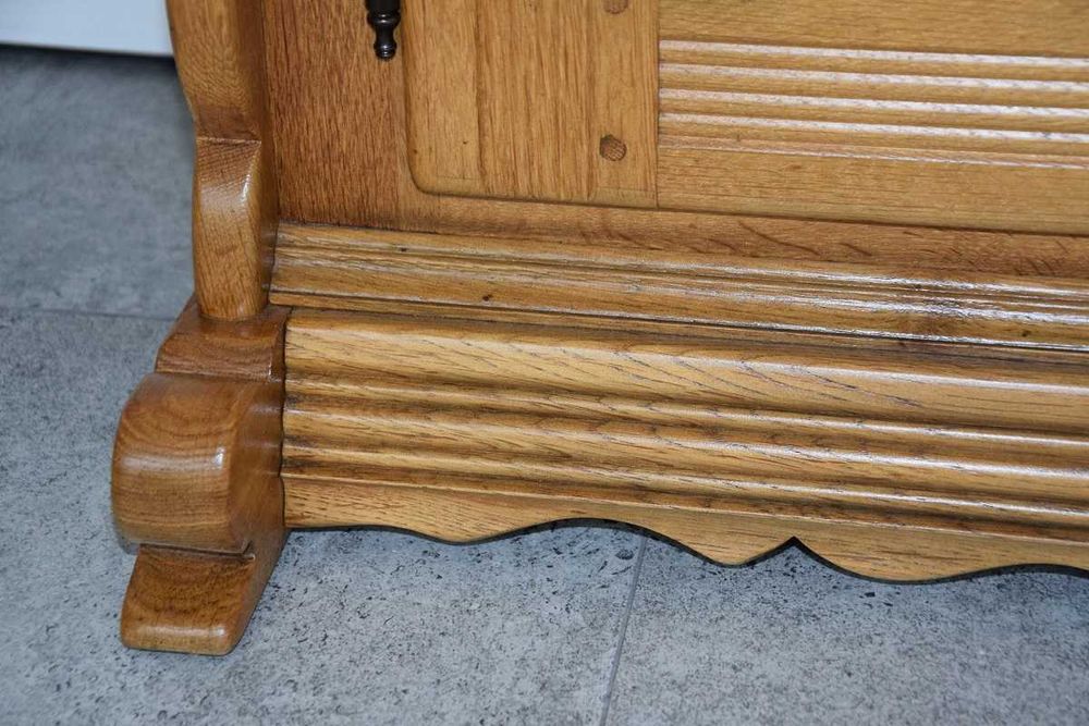 komoda dębowa - jak nowa