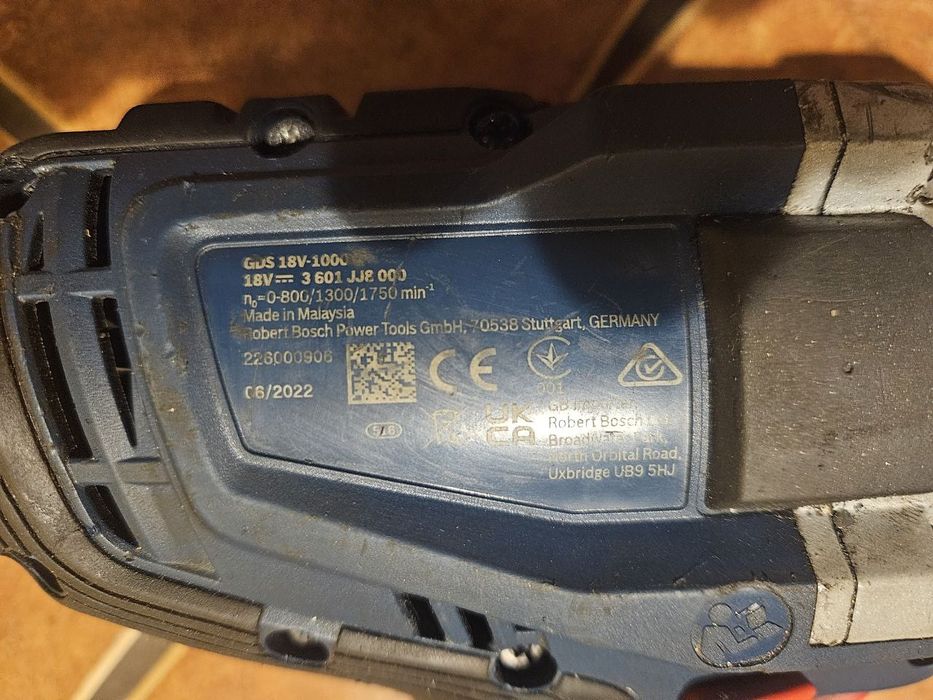 Klucz udarowy Bosch gds 18v 1000
