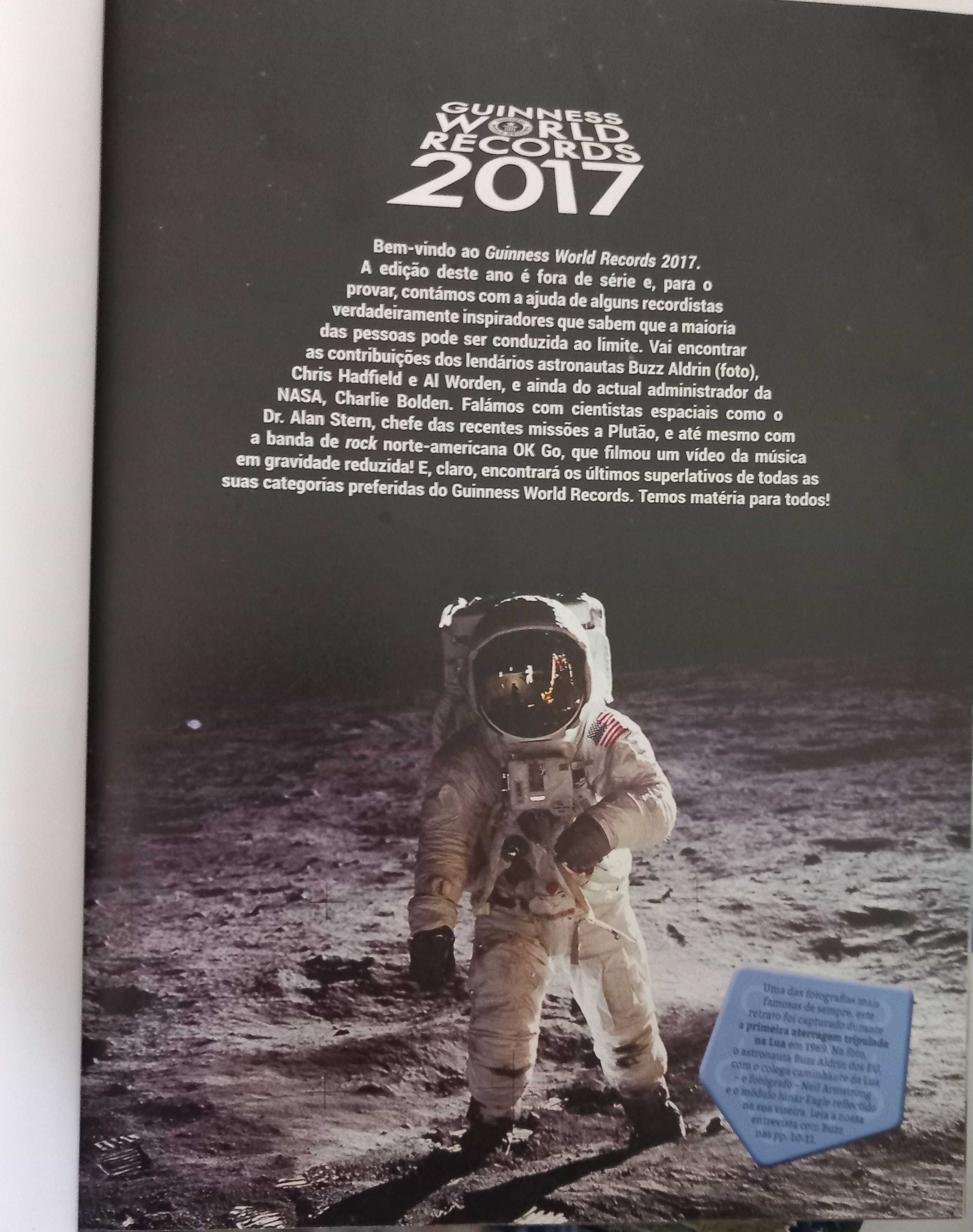 Livro - Guiness World Records 2017 - em português - portes incluídos