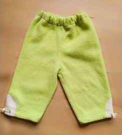 Polarowe spodnie niemowlęce r.74