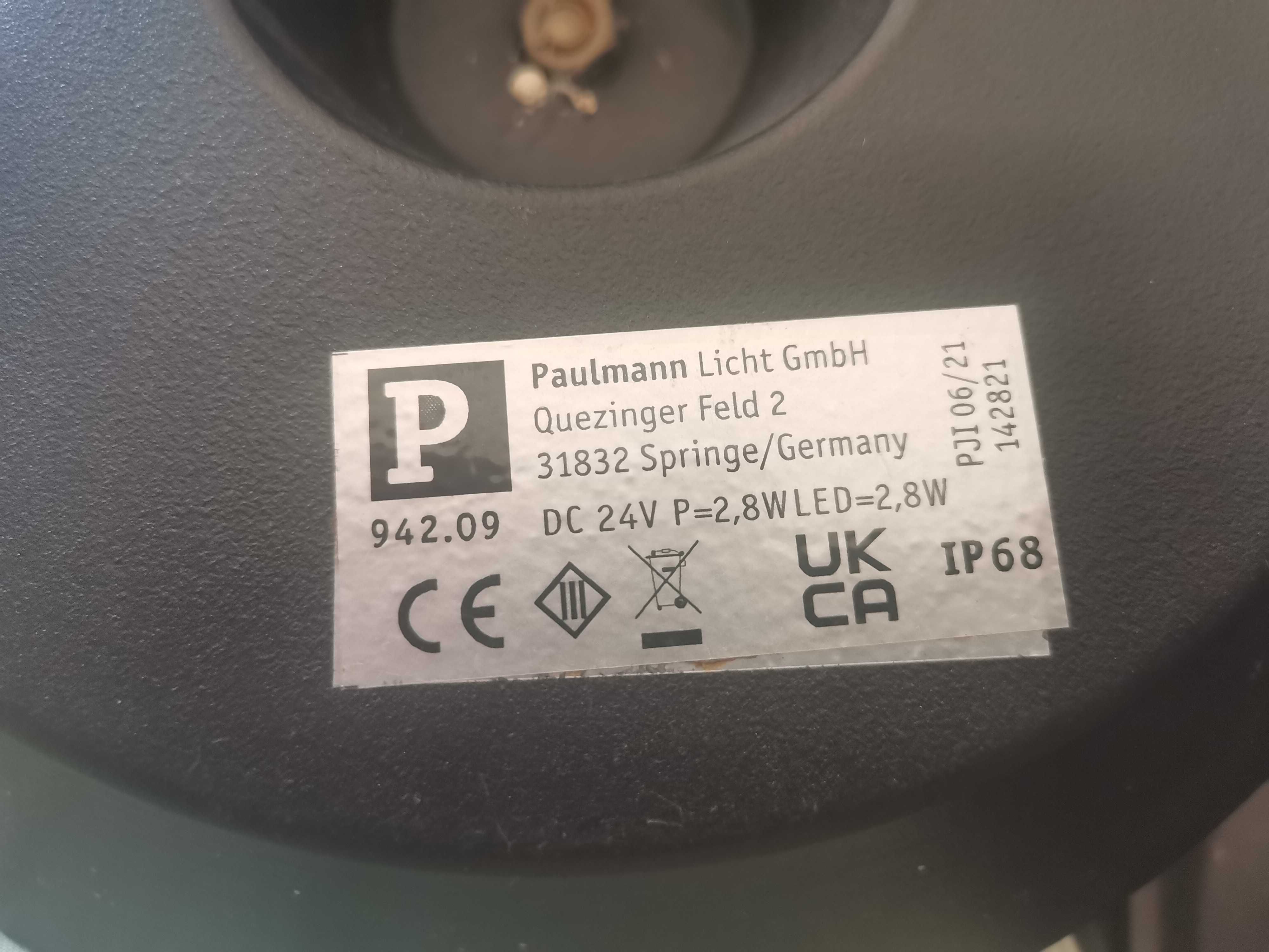 Paulmann lampa Podwodna do oczka ogrodu 12v /240 /  230