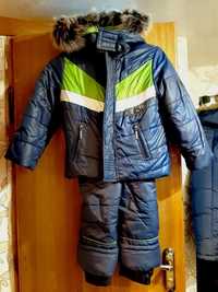 Детский Тёплый Комбинезон+Куртка•Рост—92•Возраст 2—3,5 года •Как Новый