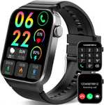 Stecei 1,85-calowy smartwatch z ekranem HD z monitorem tętna / snu