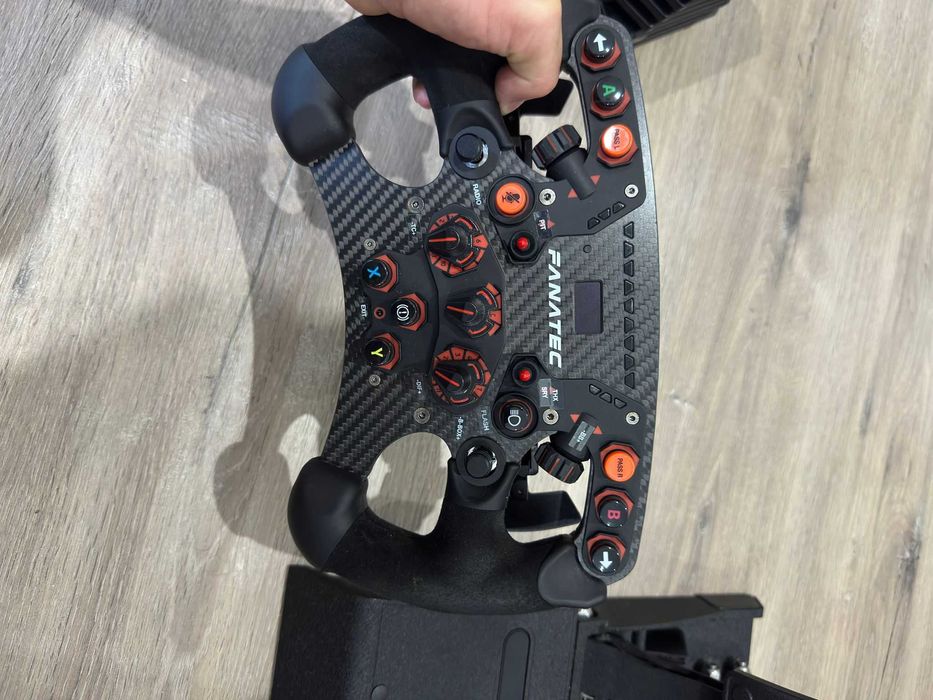 Fanatec csl dd 8nm volante formula 2.5x e pedais csl v2 com garantia