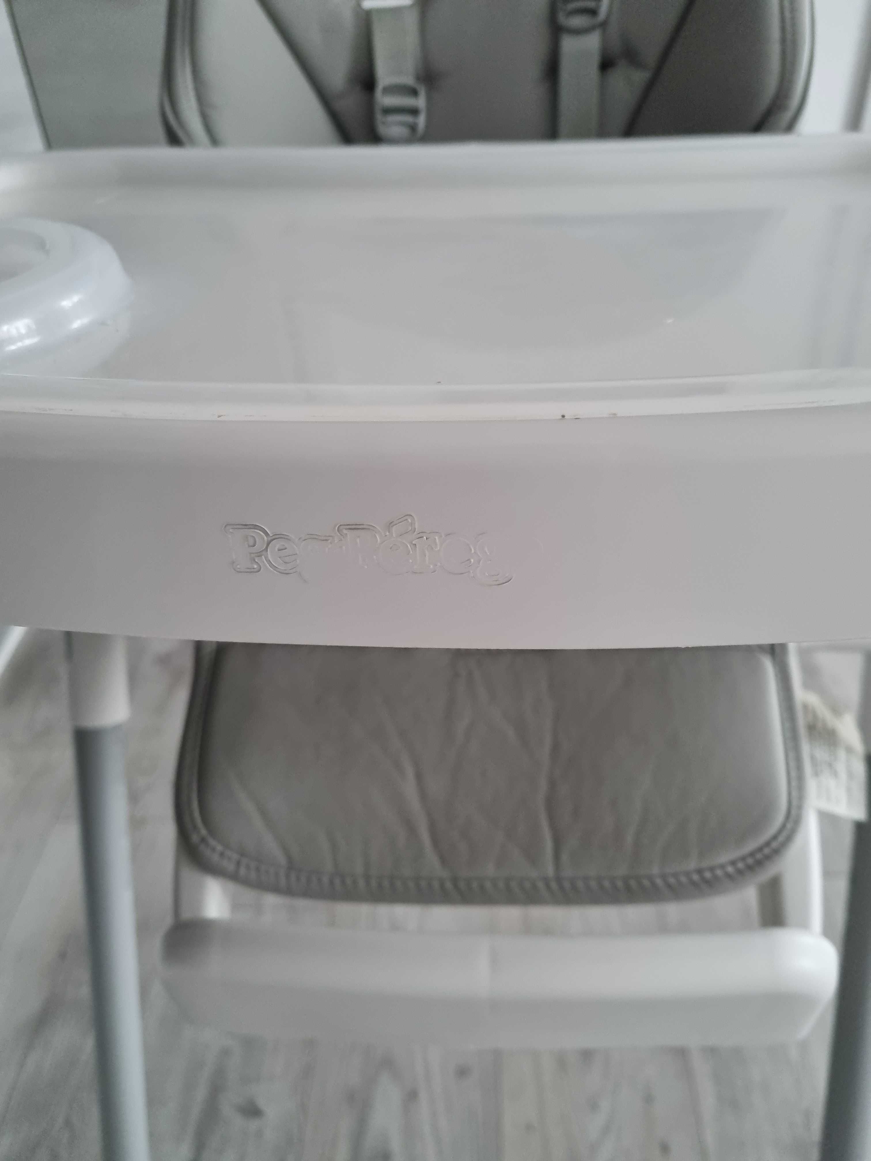 Krzesełko Peg Perego Prima Pappa Follow w kolorze Ice