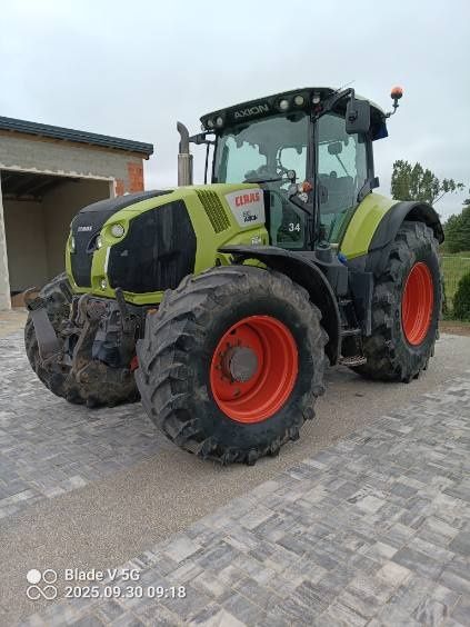ciągnik rolniczy CLAAS AXION 810, CEBIS