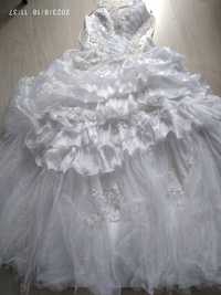 Свадебное платье -пышное