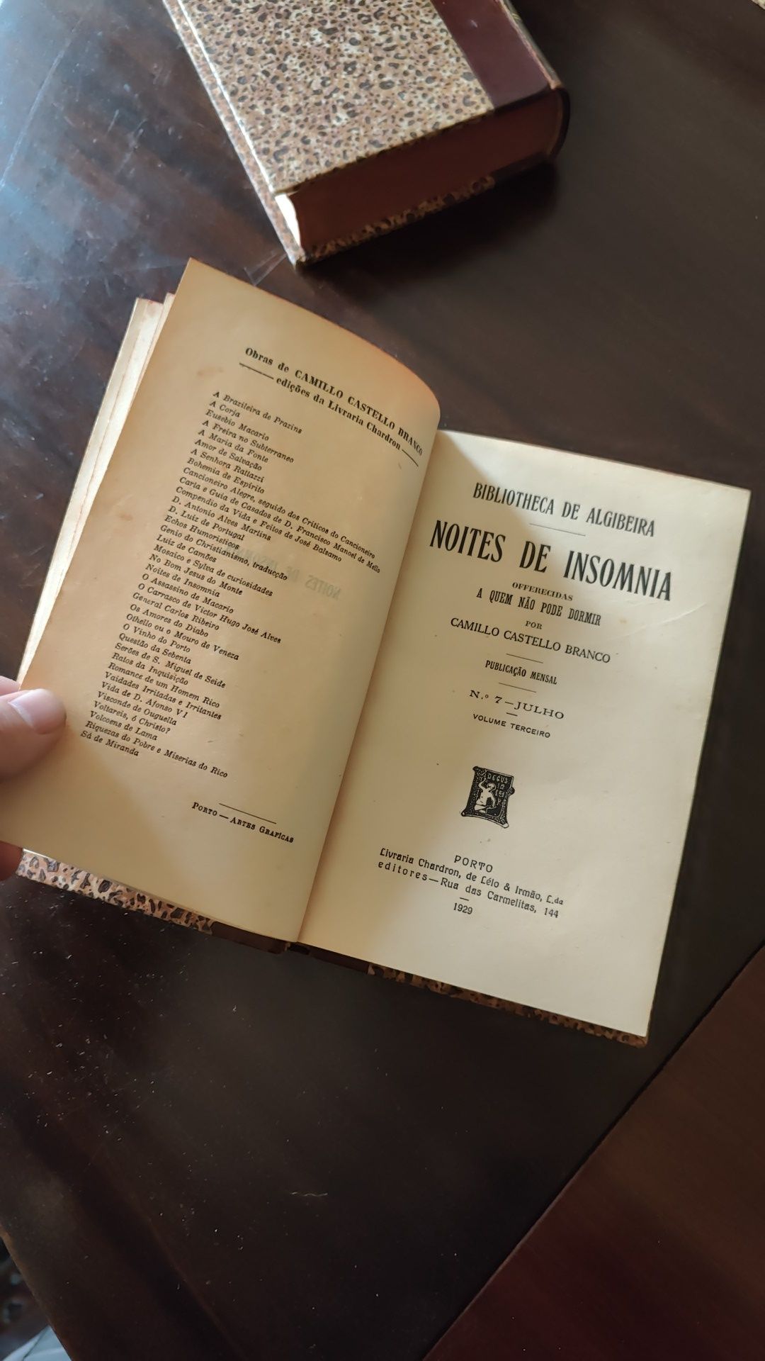 Camillo Castelo Branco - Noites de Insomnia Vol. I-II e Vol III-IV