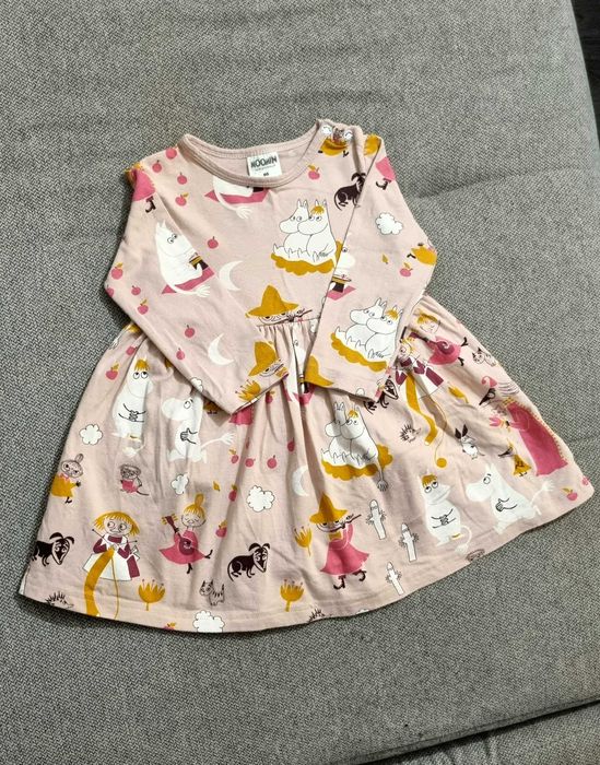 Sukienkobody Moomin 86 w Muminki, organic cotton