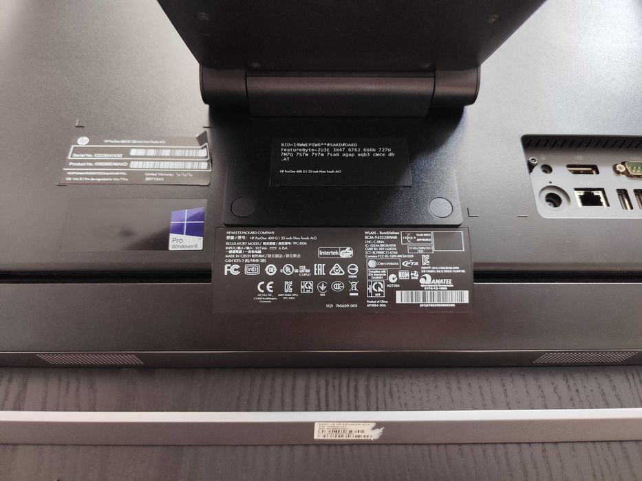 Komputer All-in-One HP ProOne 400 G1 | 8GB RAM | 240GB SSD