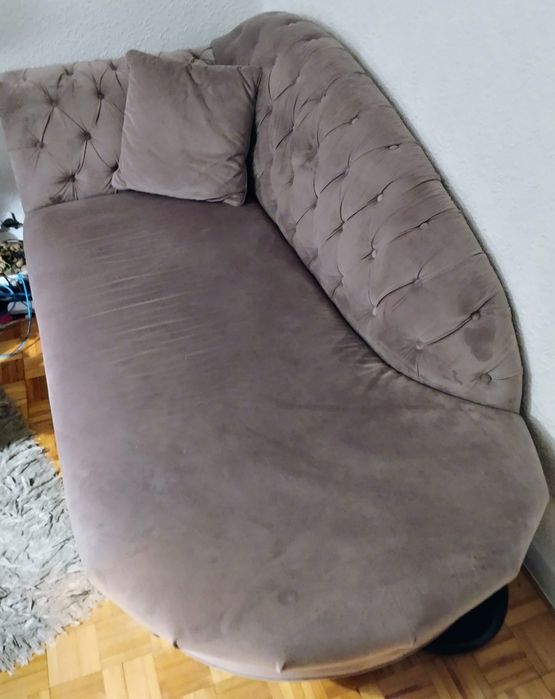 Szezlong Cupido RECL BRW beżowy