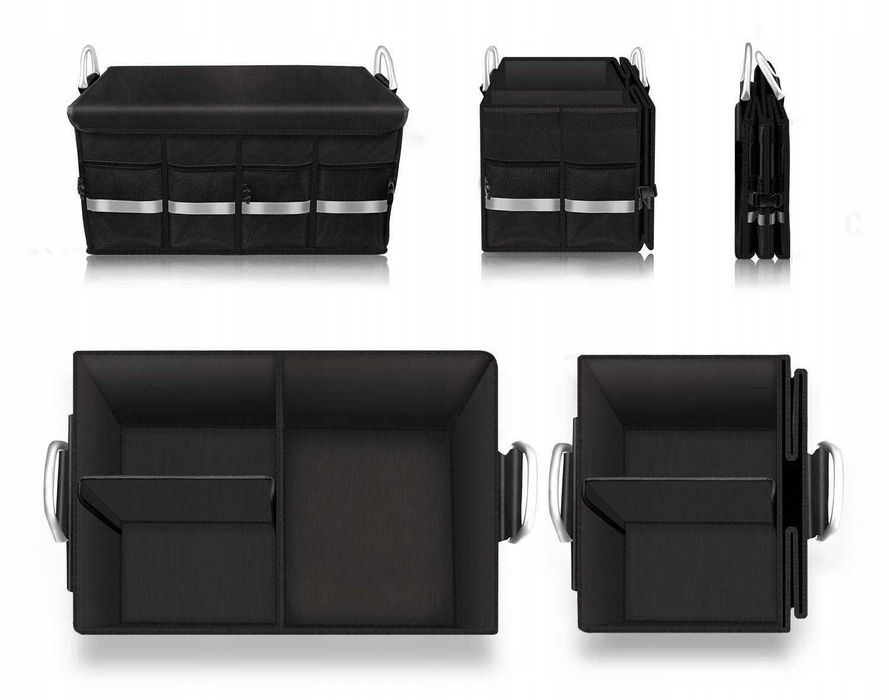 Torba Bagażnikowa 60 cm – Organizer Składany, Wodoodporny Samochodowy