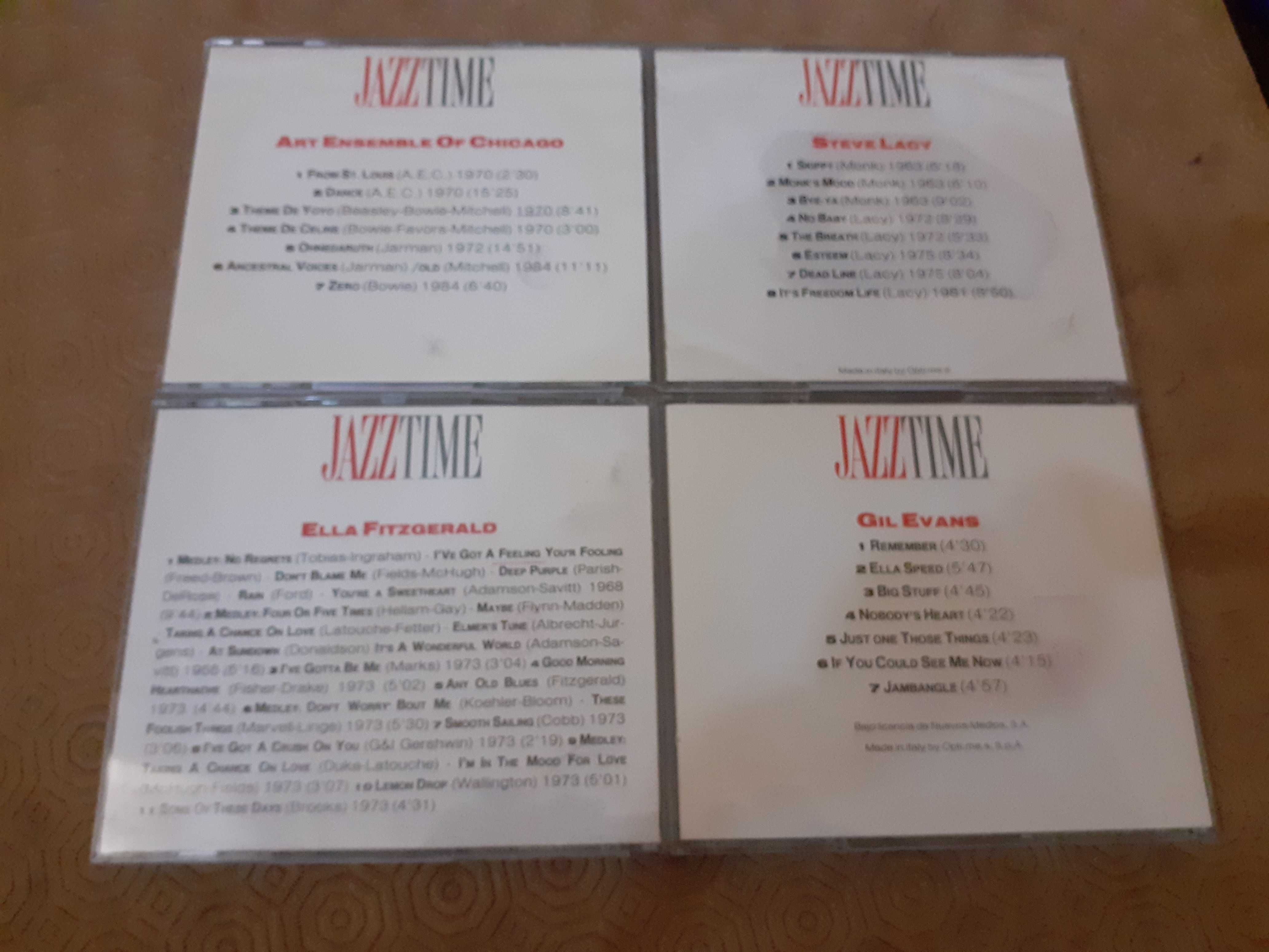 CDS–Jazz Gil Evans, Ella Fitzgerald,Art Ensemble of Chicago,Steve Lacy