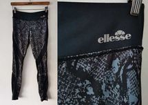 Ellesse legginsy sportowe damskie wzór IDEAŁ ORYGINAŁ M
