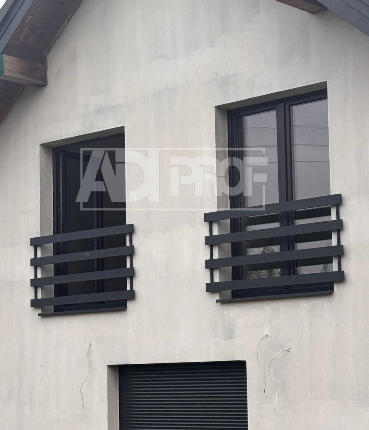 Balkon Francuski, Balkony Francuskie, Balustrada Natynkowe Aluminium