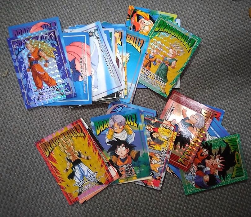 Lotes de Cartas Memoriais Dragon Ball