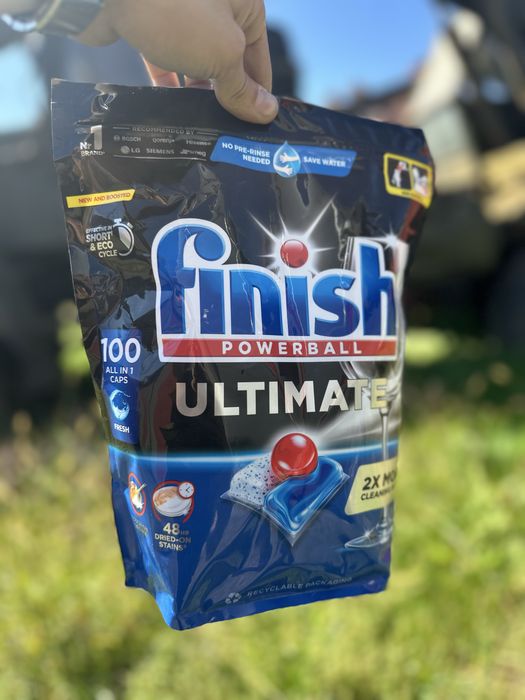 Капсули для посудомийних машин Finish Ultimate All in 1, 100 шт.