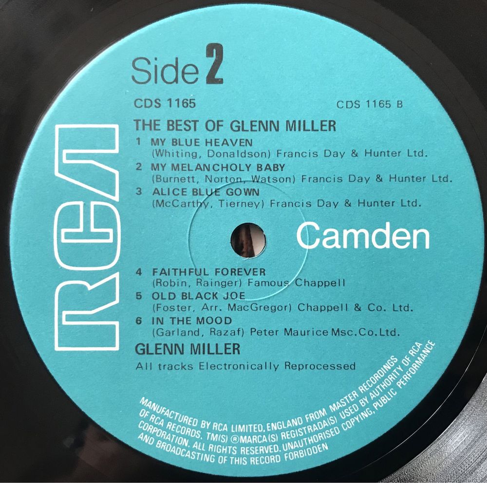 Glenn Miller / Jazz/ Вінілова пластинка/ LP