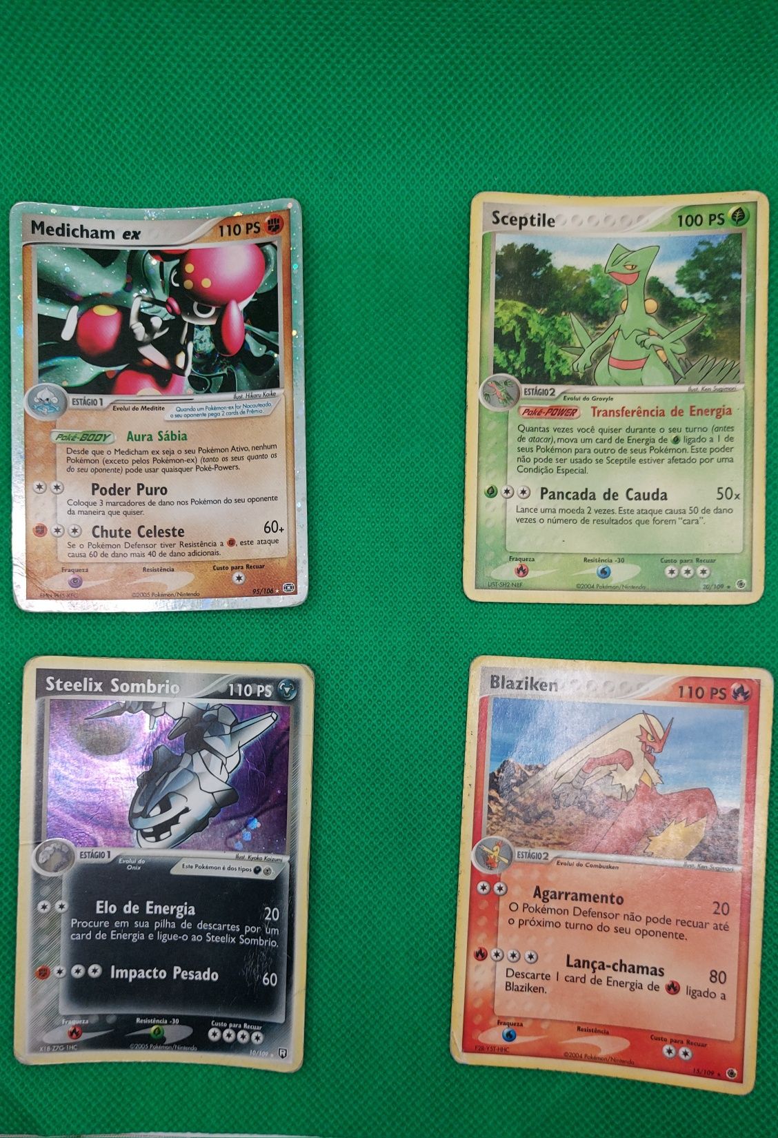 Cartas pokemon raras