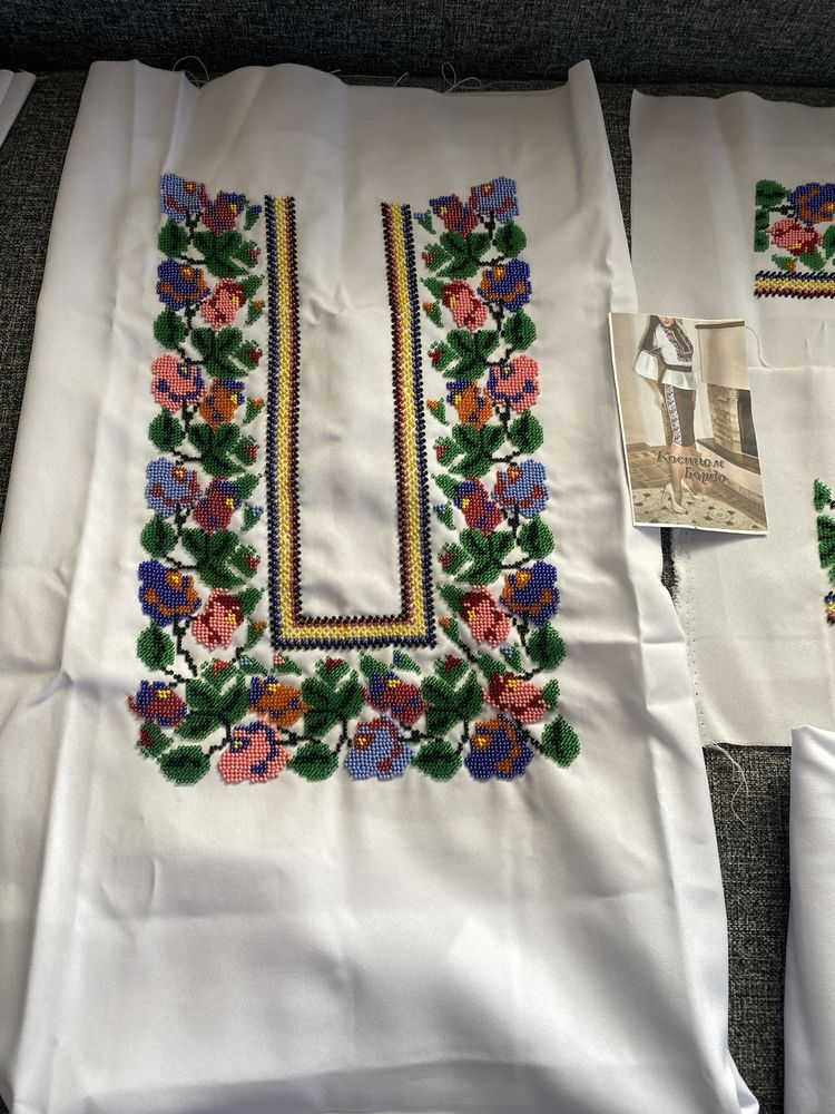 Вишиванка, вишита сорочка, бісером костюм /заготовка