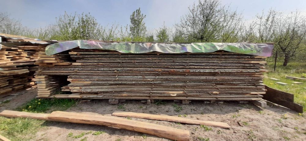 suche szerokie deski dębowe 4 cm i 5 cm