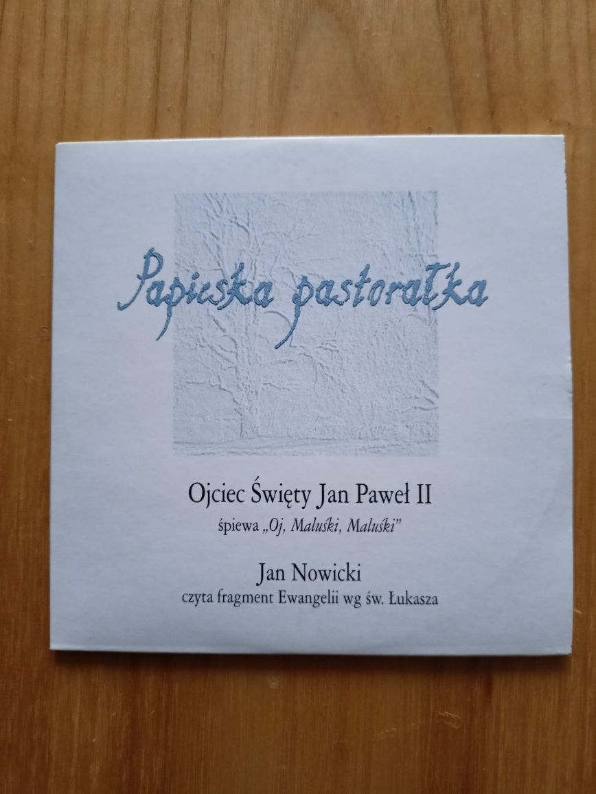 Jan Paweł II na 5 płytach CD Wspomnienia, wypowiedzi, ulubione melodie