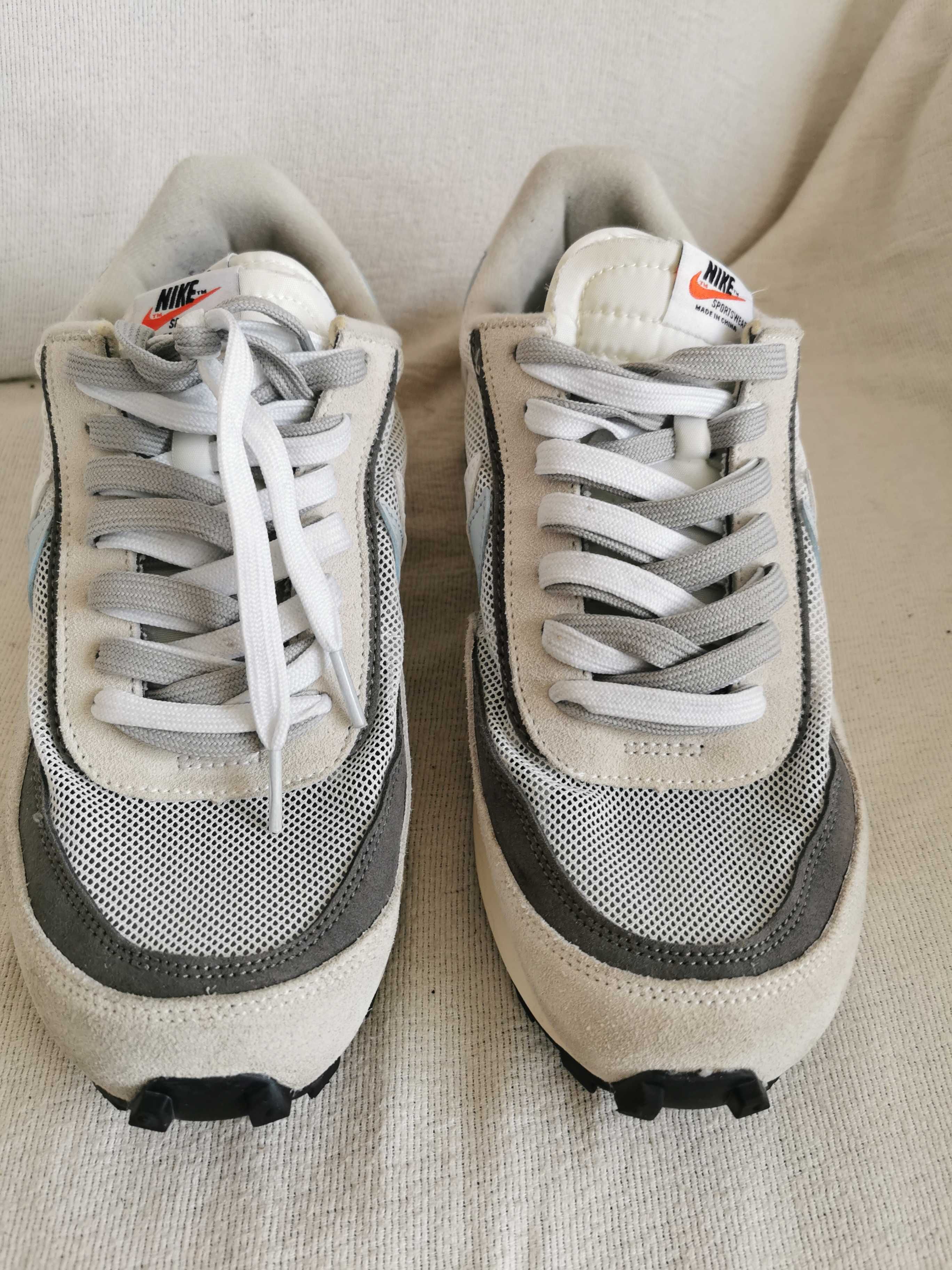 NIKE LD WAFFLE SACAI Summit White Grey Rare 44