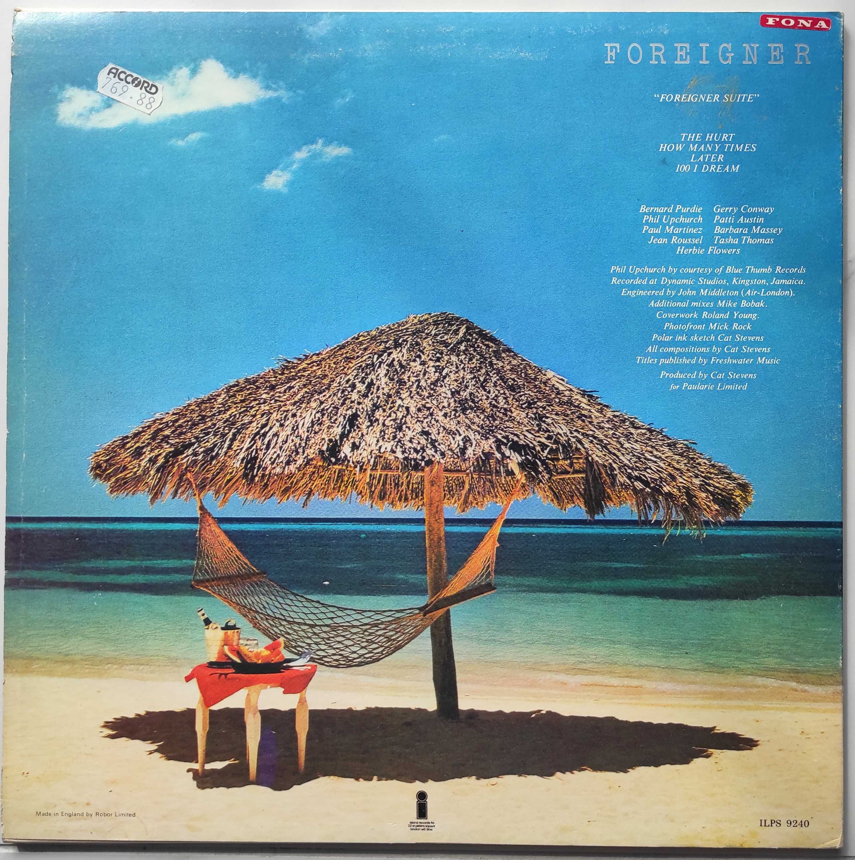 Płyta winylowa Cat Stevens – Foreigner