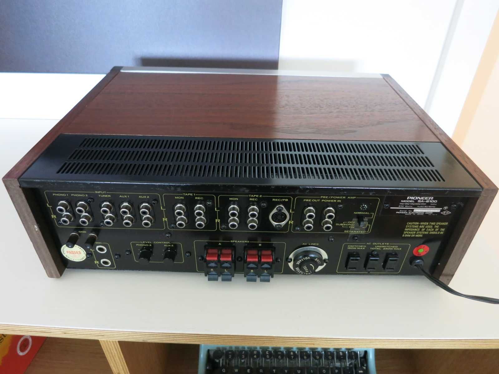 Amplificador Pioneer SA-8100
