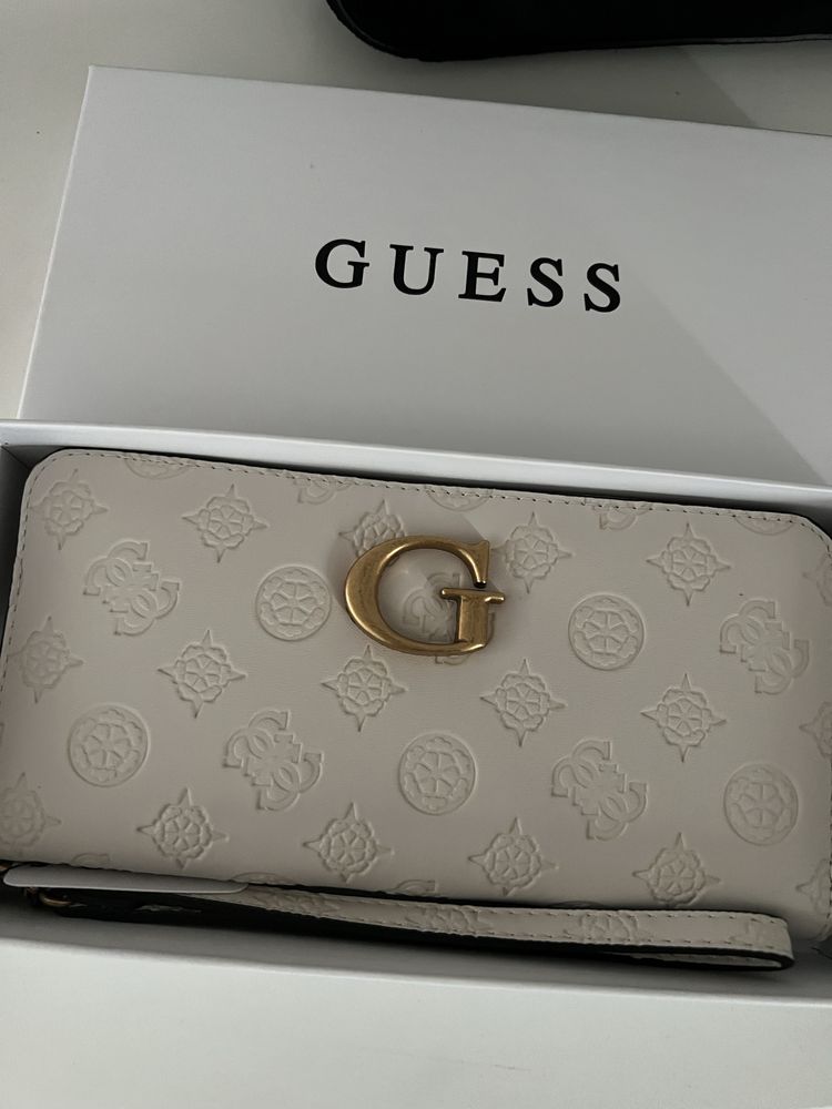 Guess portfel monogram oryginal