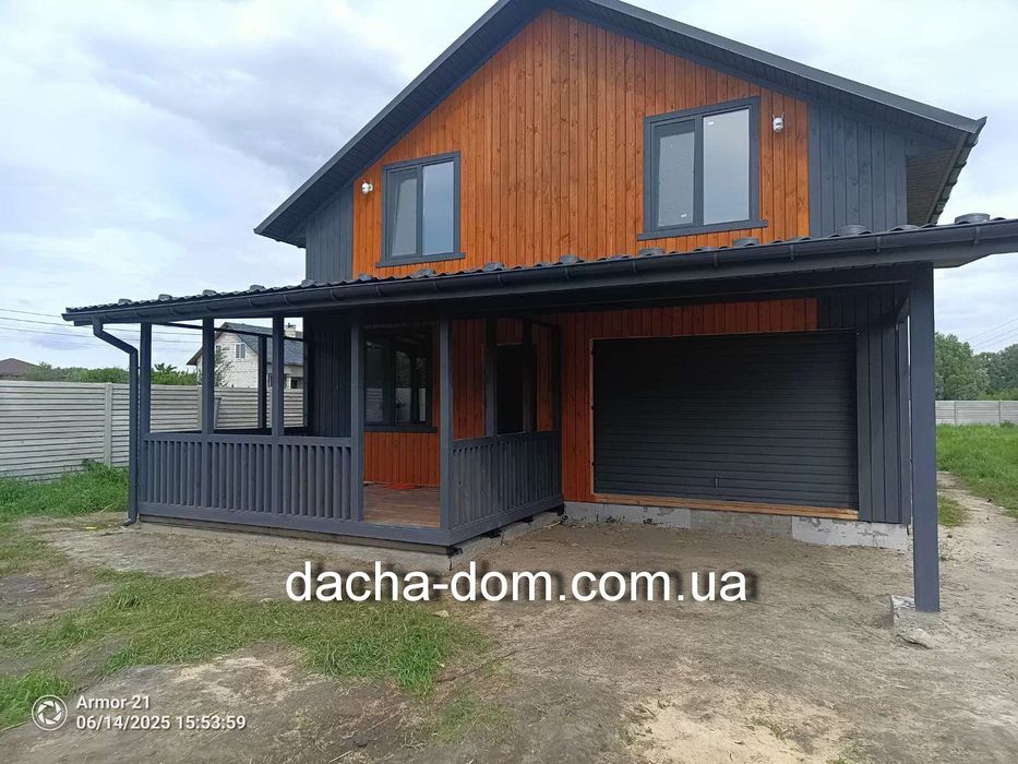 Каркасные дачные домики! От 3500 грн. м/кв. И зимой.