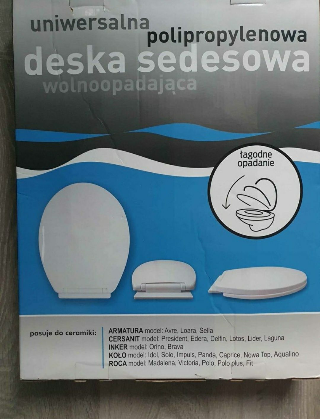 Deska wolnoopadająca nowa