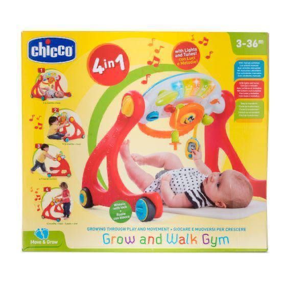 Ігровий розвиваючий центр 4 в 1 "Grow And Walk" від Chicco